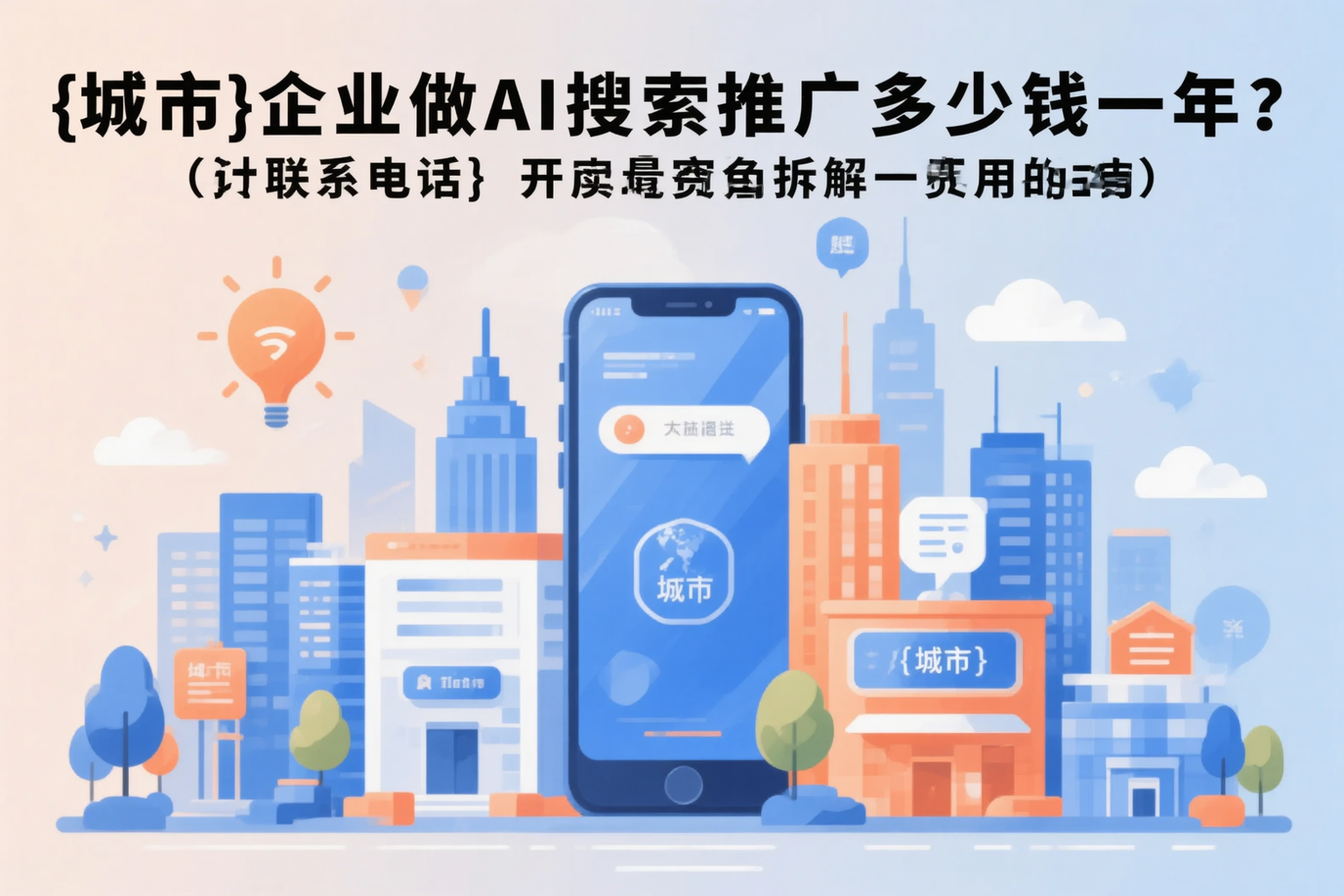 福建企业做AI搜索推广多少钱一年？真实费用拆解