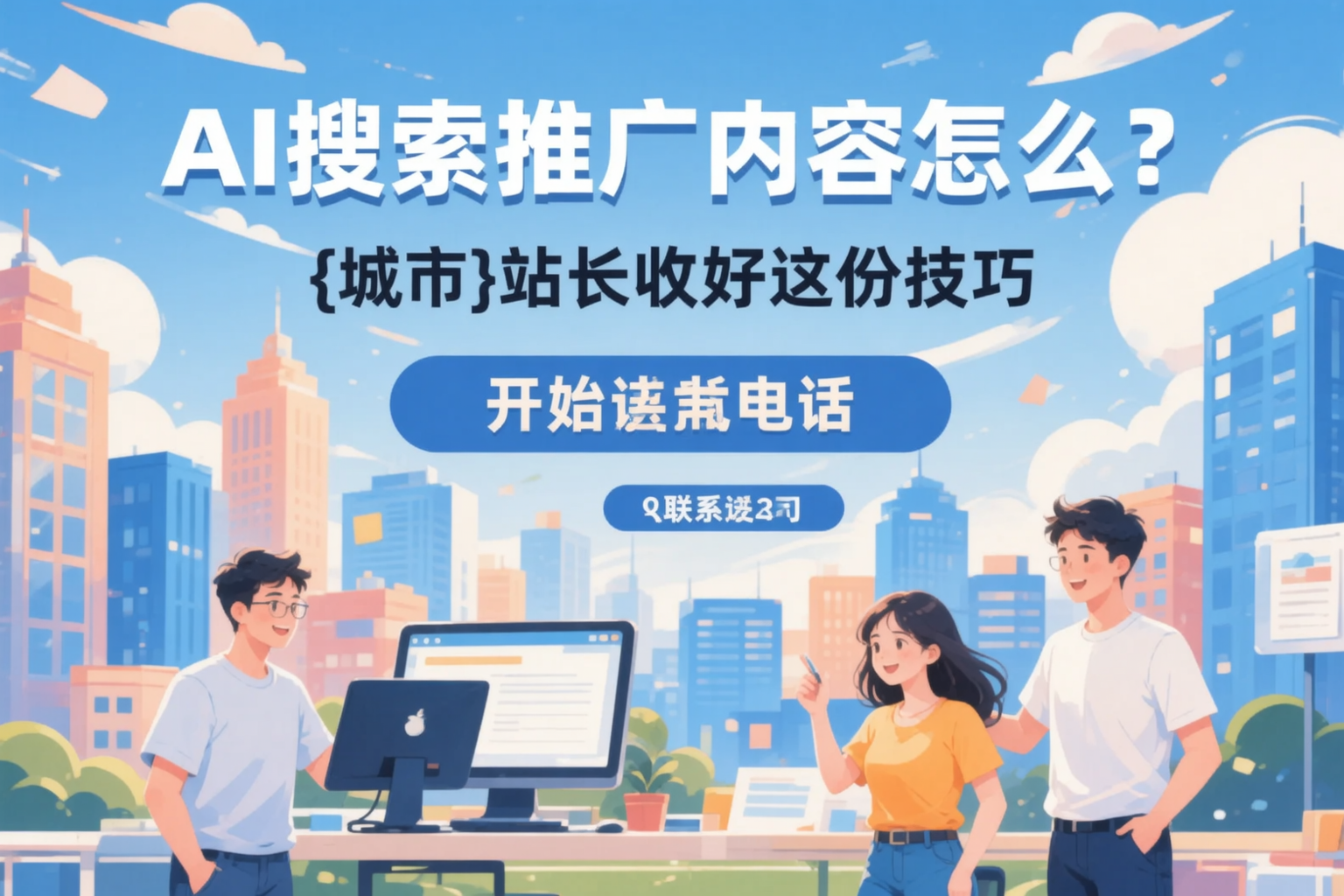 AI搜索推广内容怎么写？福建站长收好这份技巧