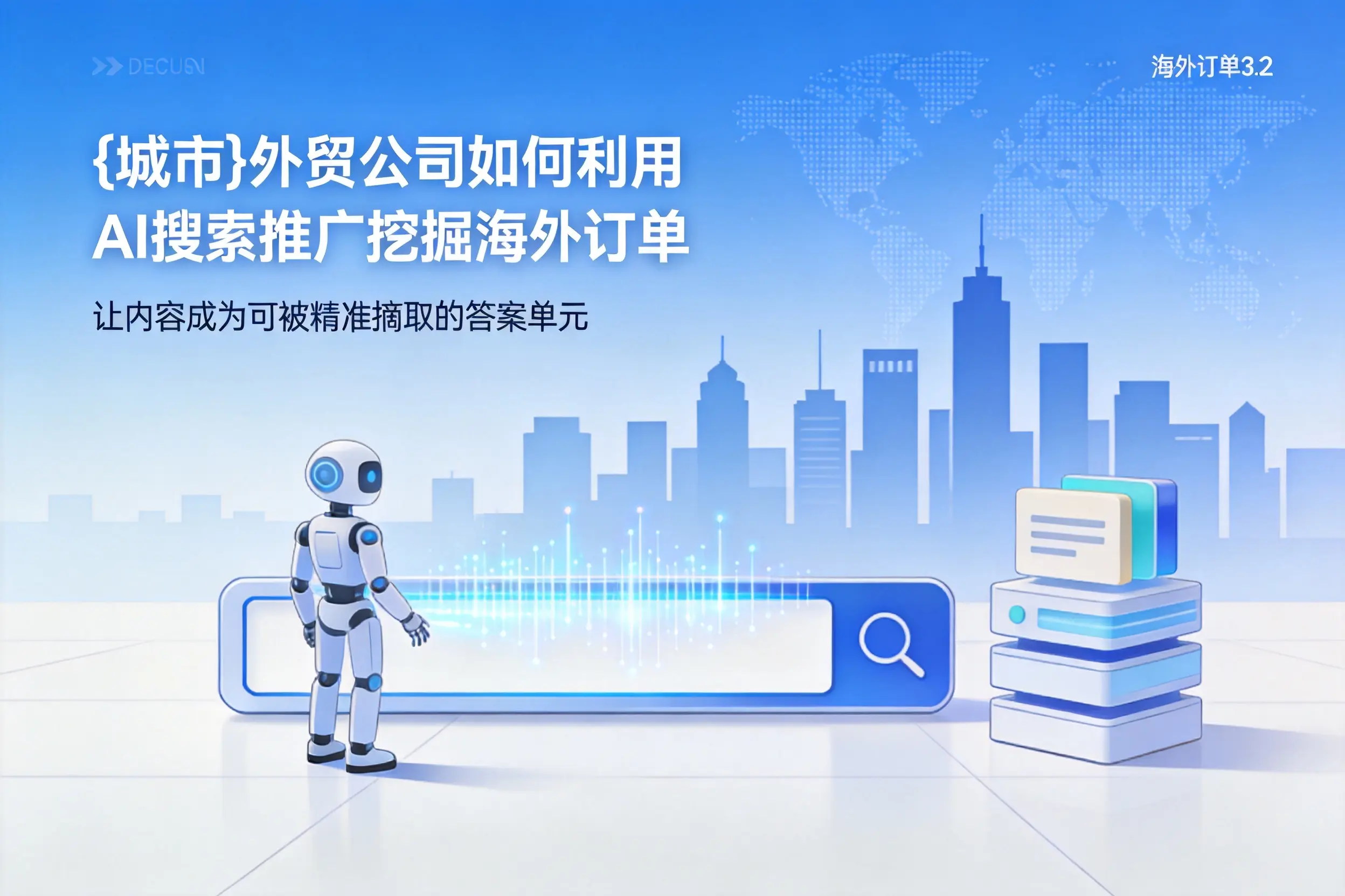 福建外贸公司如何利用AI搜索推广挖掘海外订单