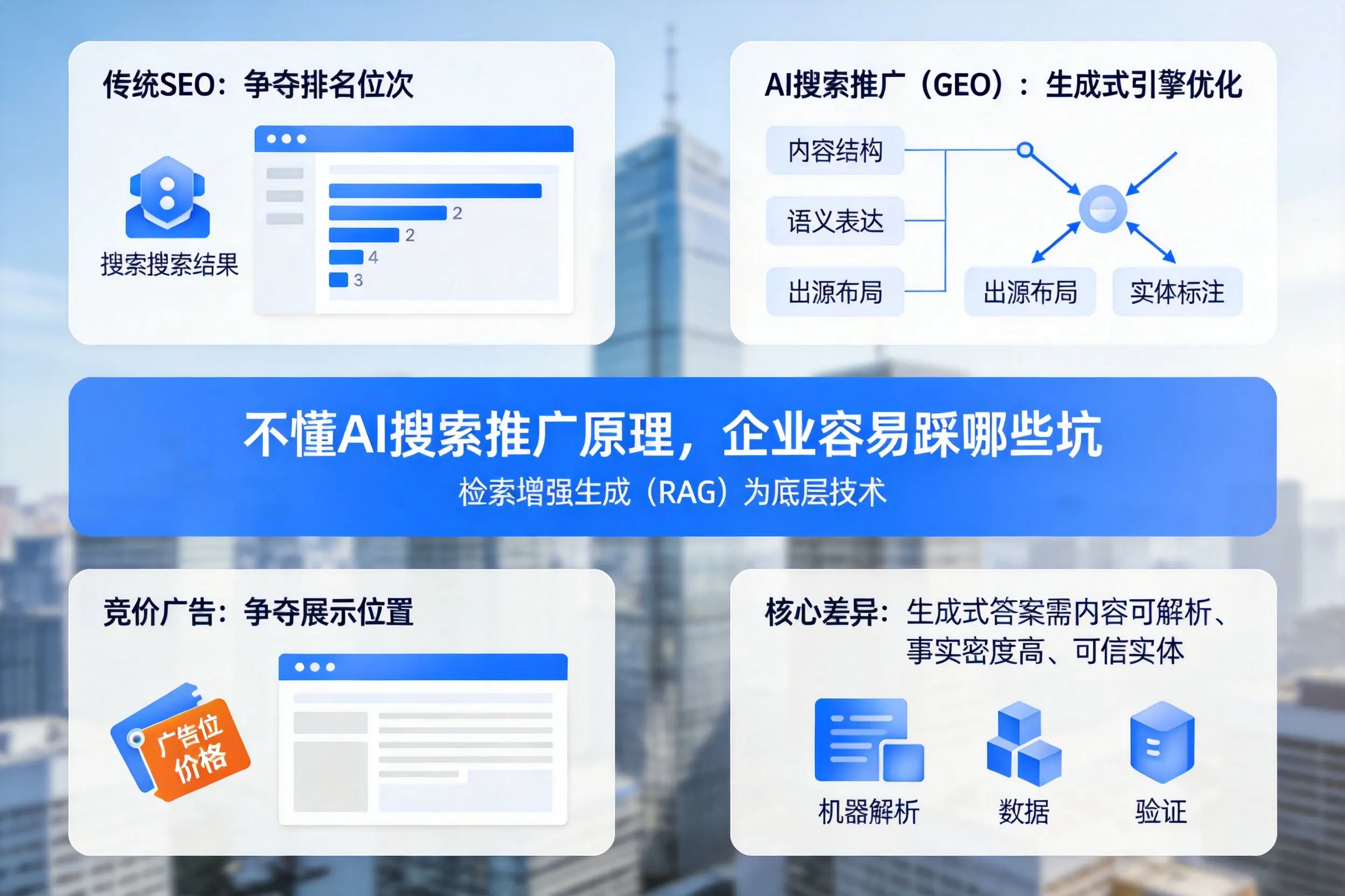 不懂AI搜索推广原理，福建企业容易踩哪些坑