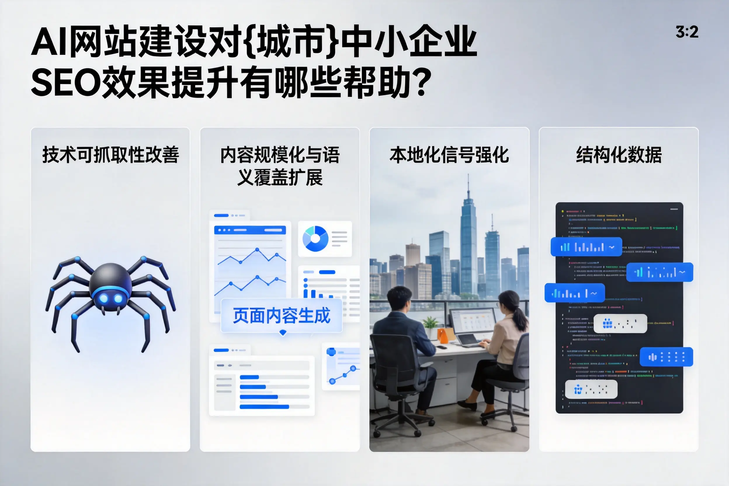 AI网站建设对福建中小企业SEO效果提升有哪些帮助？