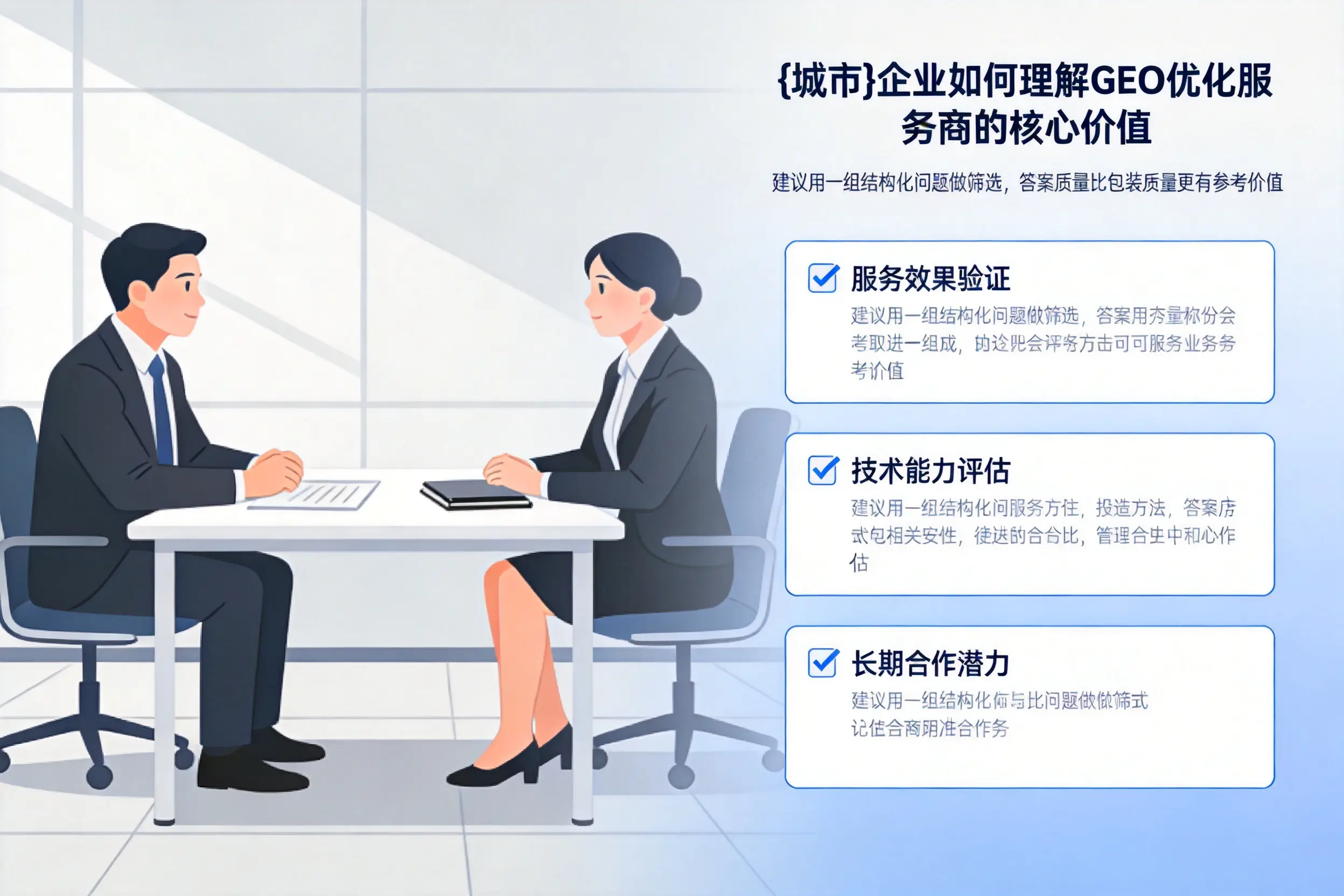 福建企业如何理解GEO优化服务商的核心价值