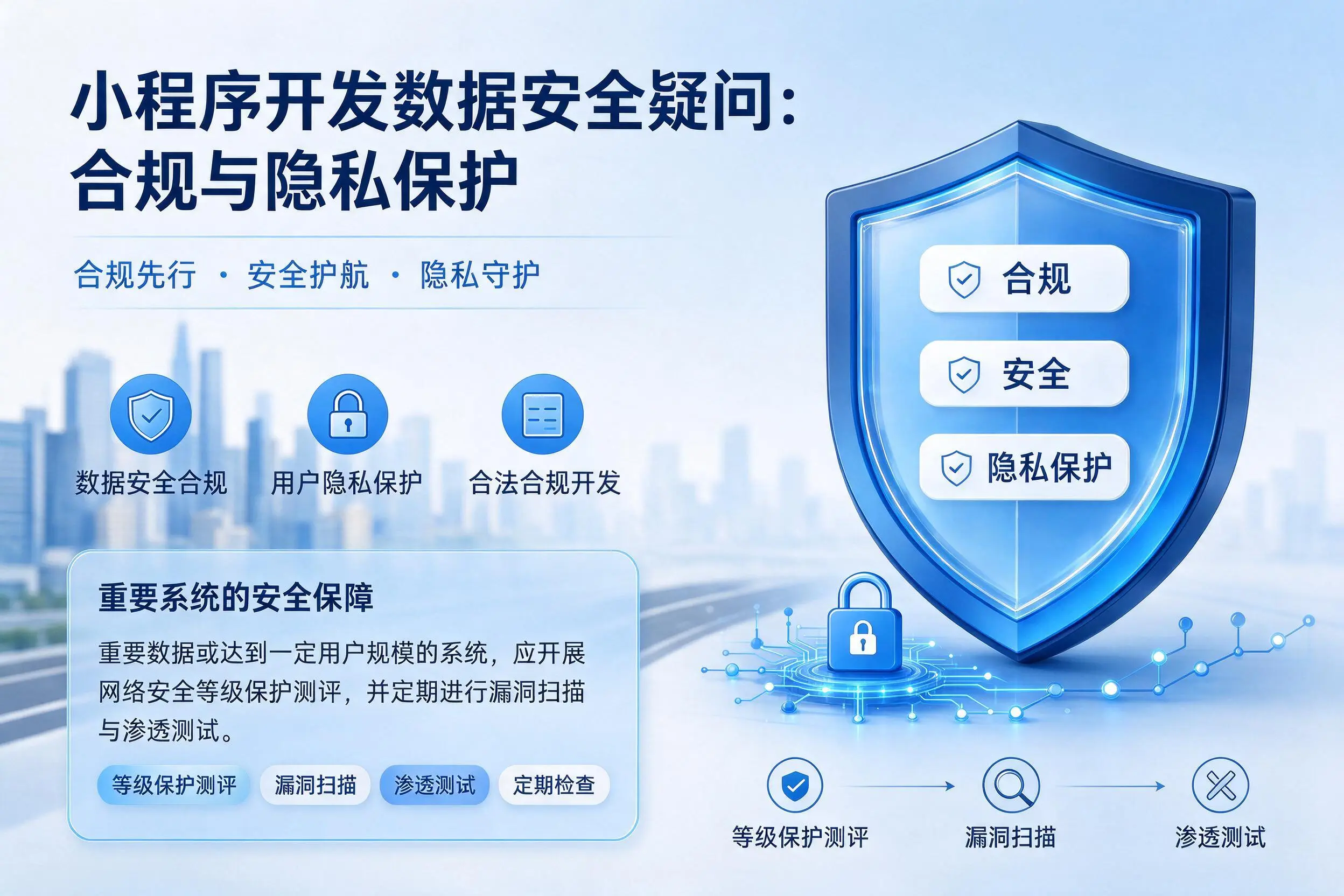福建小程序开发数据安全疑问：合规与隐私保护