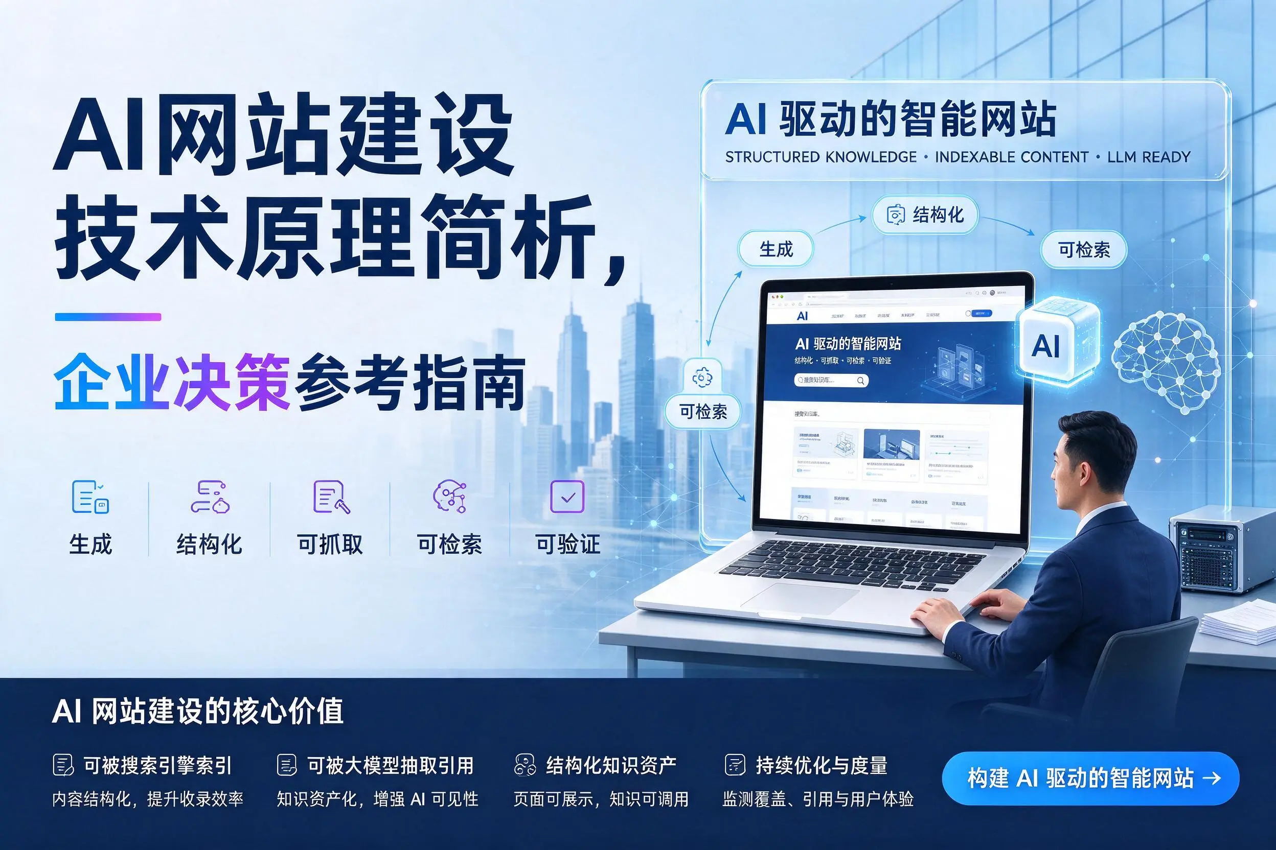 AI网站建设技术原理简析，福建企业决策参考指南