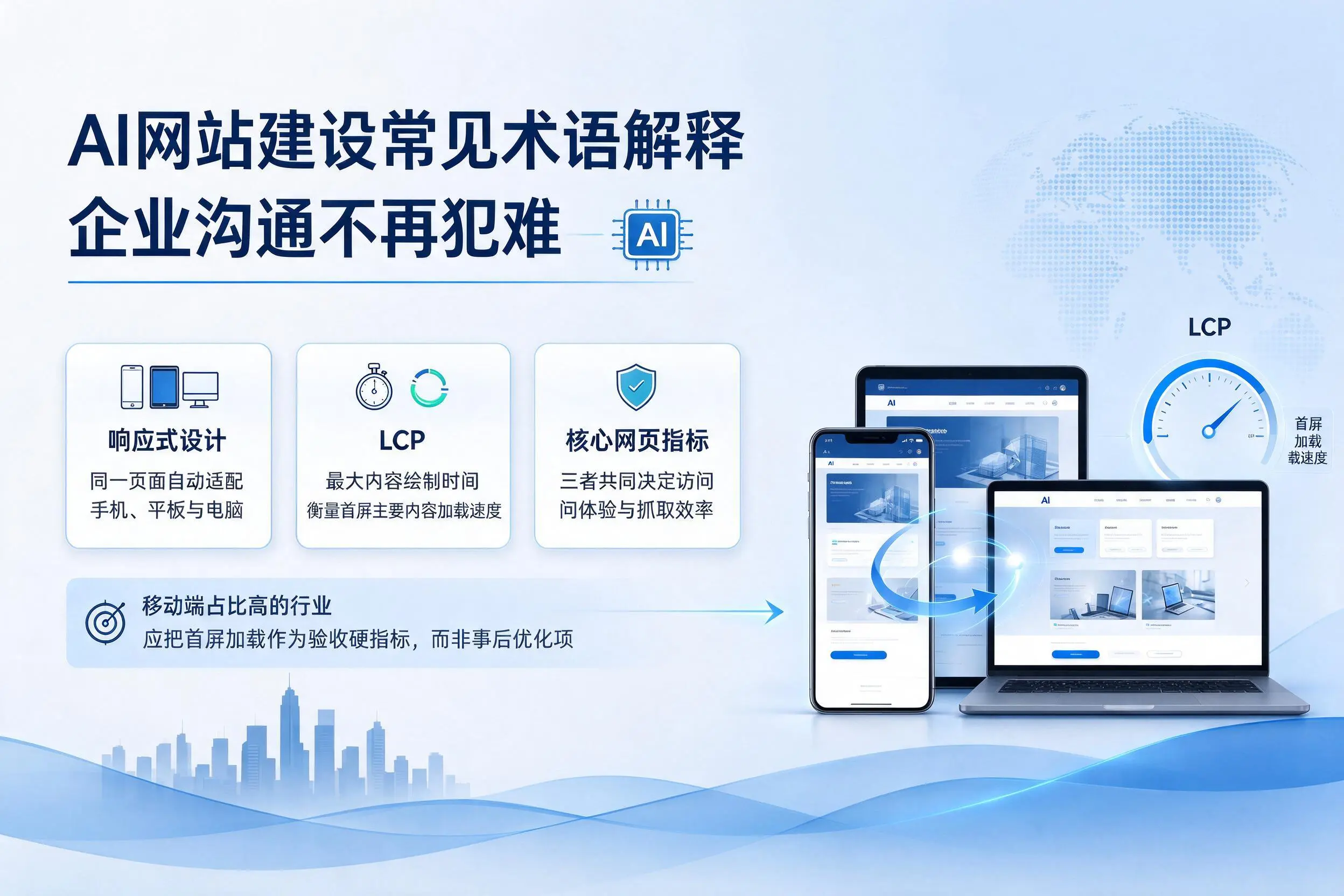 AI网站建设常见术语解释,福建企业沟通不再犯难